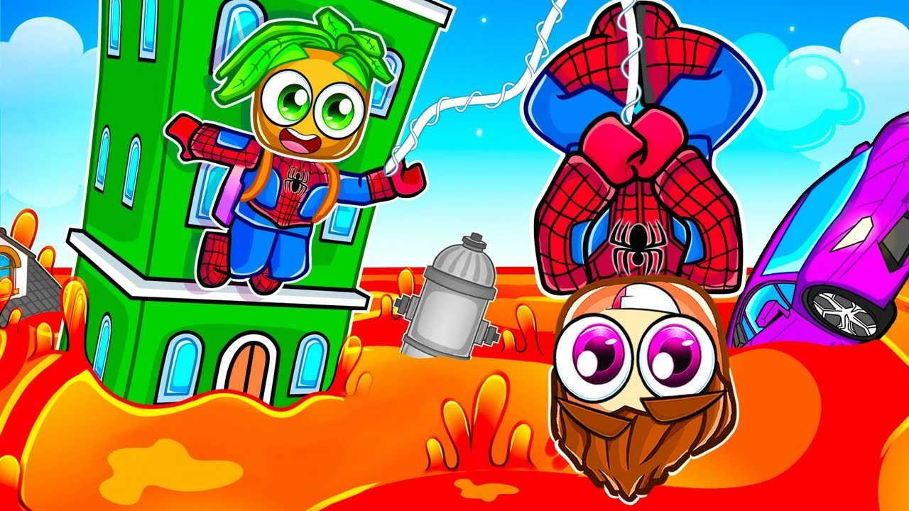 ROBLOX der BODEN IST LAVA: Spiderman Edition