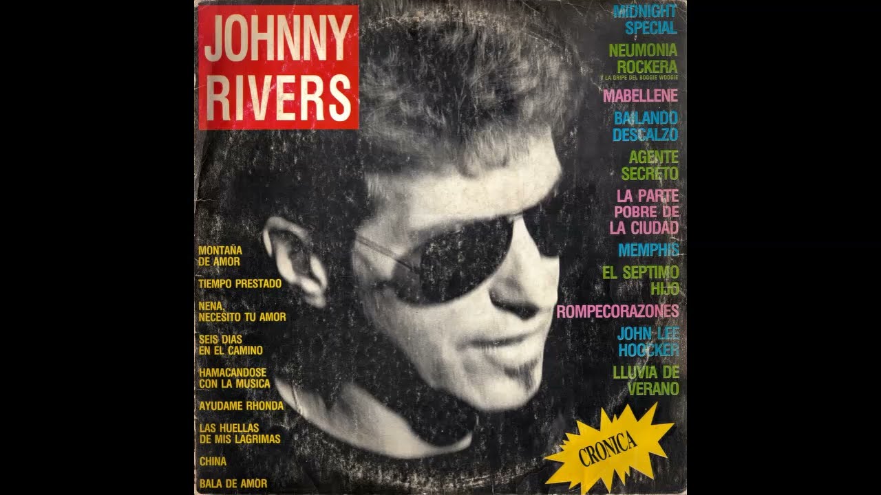 JOHNNY RIVERS - Mountain of love + Six days on the road + Memphis + Heartbreak love
