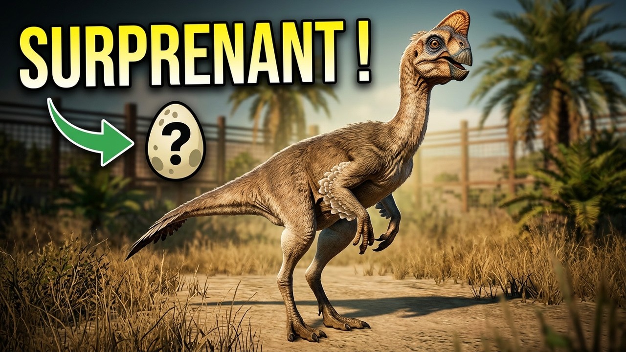 Présentation de l'oviraptor et Ep1 sur préhistoric kingdom