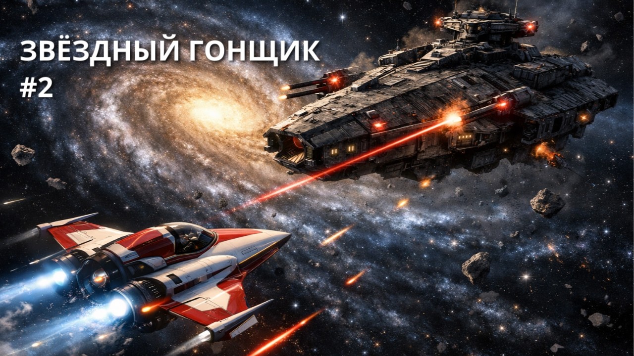 ЗВЁЗДНЫЙ ГОНЩИК #2 |ФАНТАСТИКА| АУДИОКНИГИ