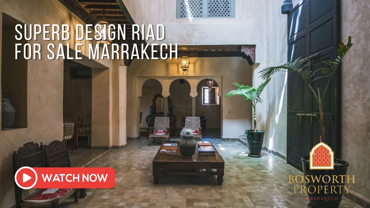 Superb Design Riad For Sale Marrakech