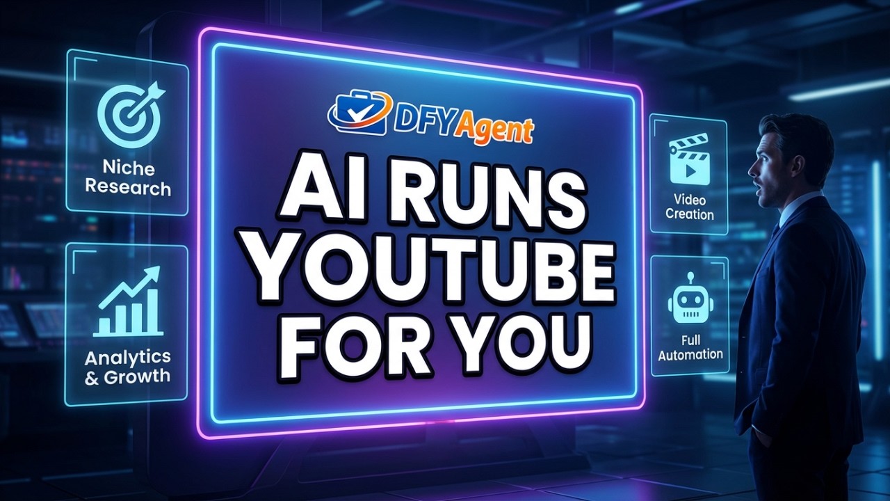 This AI Runs YouTube Channels While You Sleep | DFY Agent Enterprise YouTube Automation ▶️