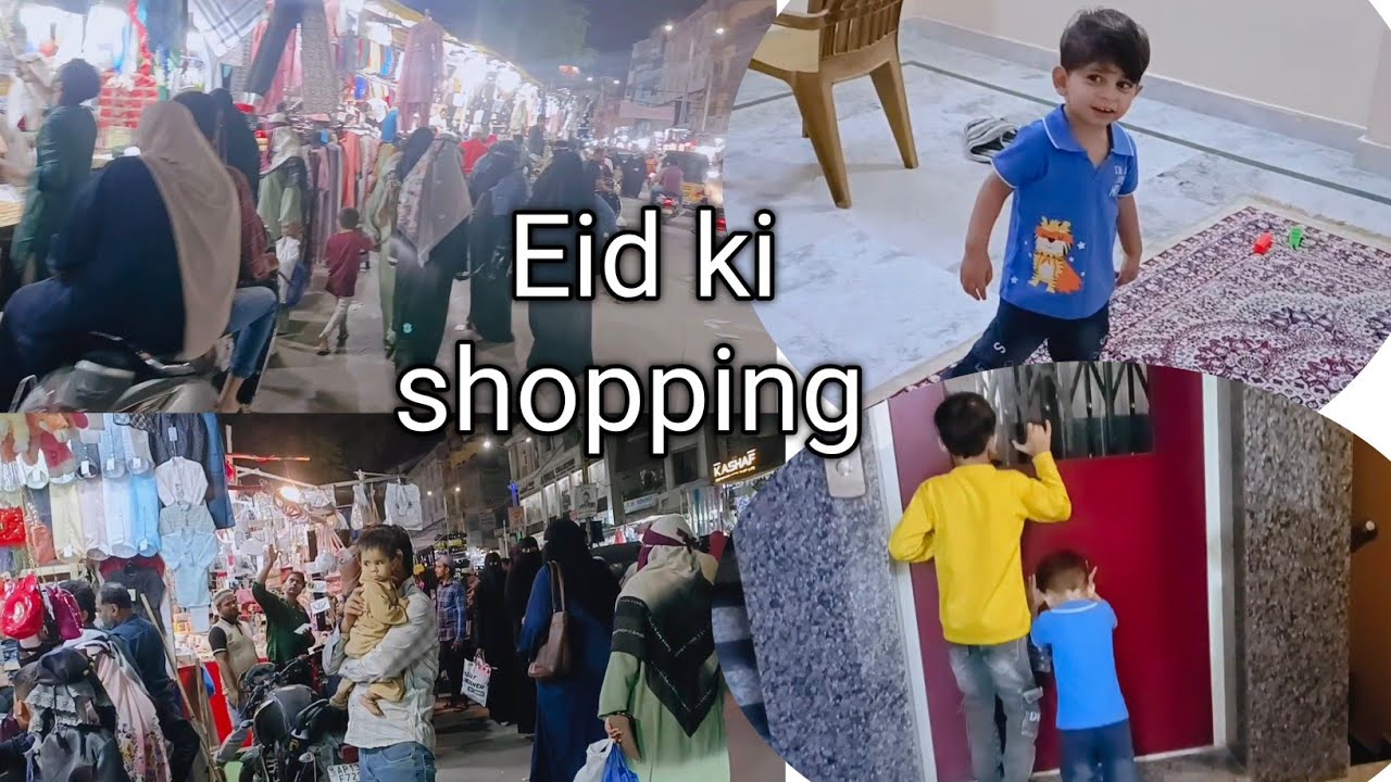 Ramzan Eid 🌙 shopping 🛍️🛍️ Chhota Charminar