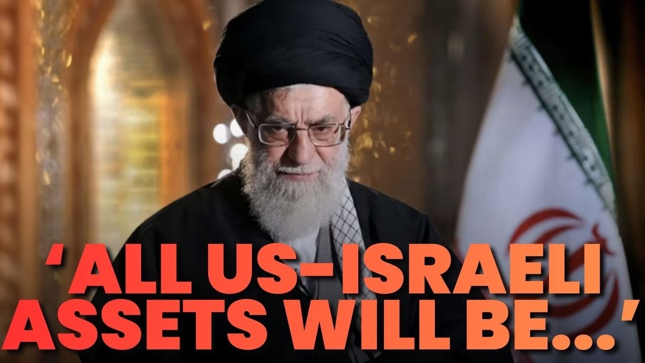 Khamenei's Big Warning To US & Israel As War In Middle East Escalates