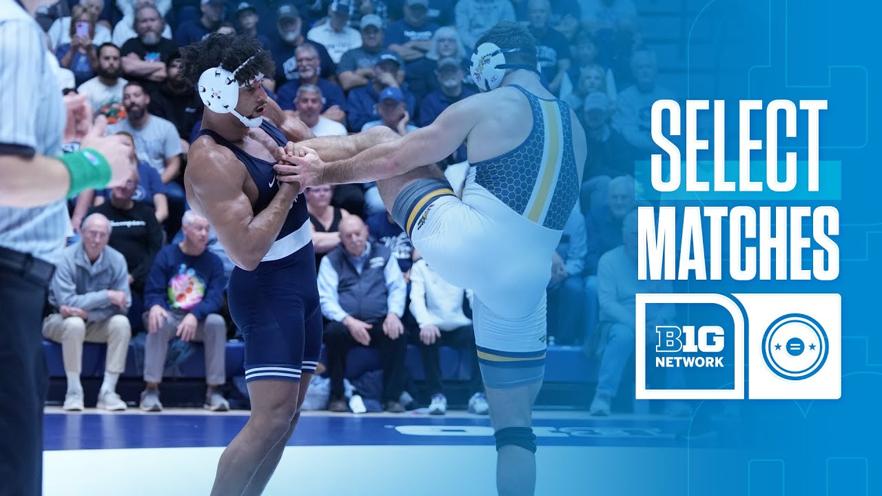 Select Matches: Drexel at Penn State | Big Ten Wrestling | 11/17/2024
