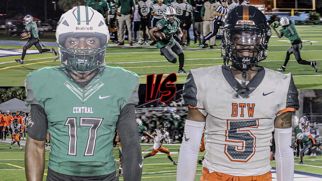 Must 👀 Two South FL Powerhouses Do Battle Miami Central 🚀 Vs Booker T Washington 🌪️ Playoffs 2023