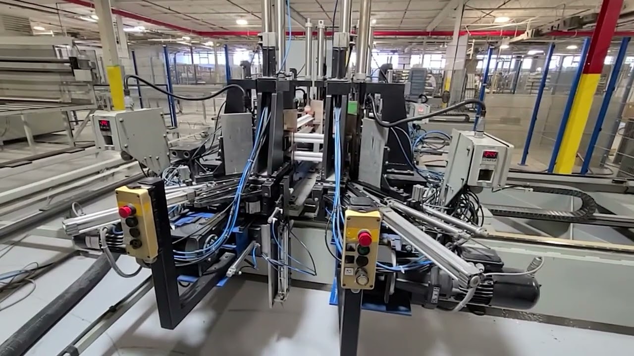 Sturtz SE-4AS-CNC Automatic Welding / Cleaning Line