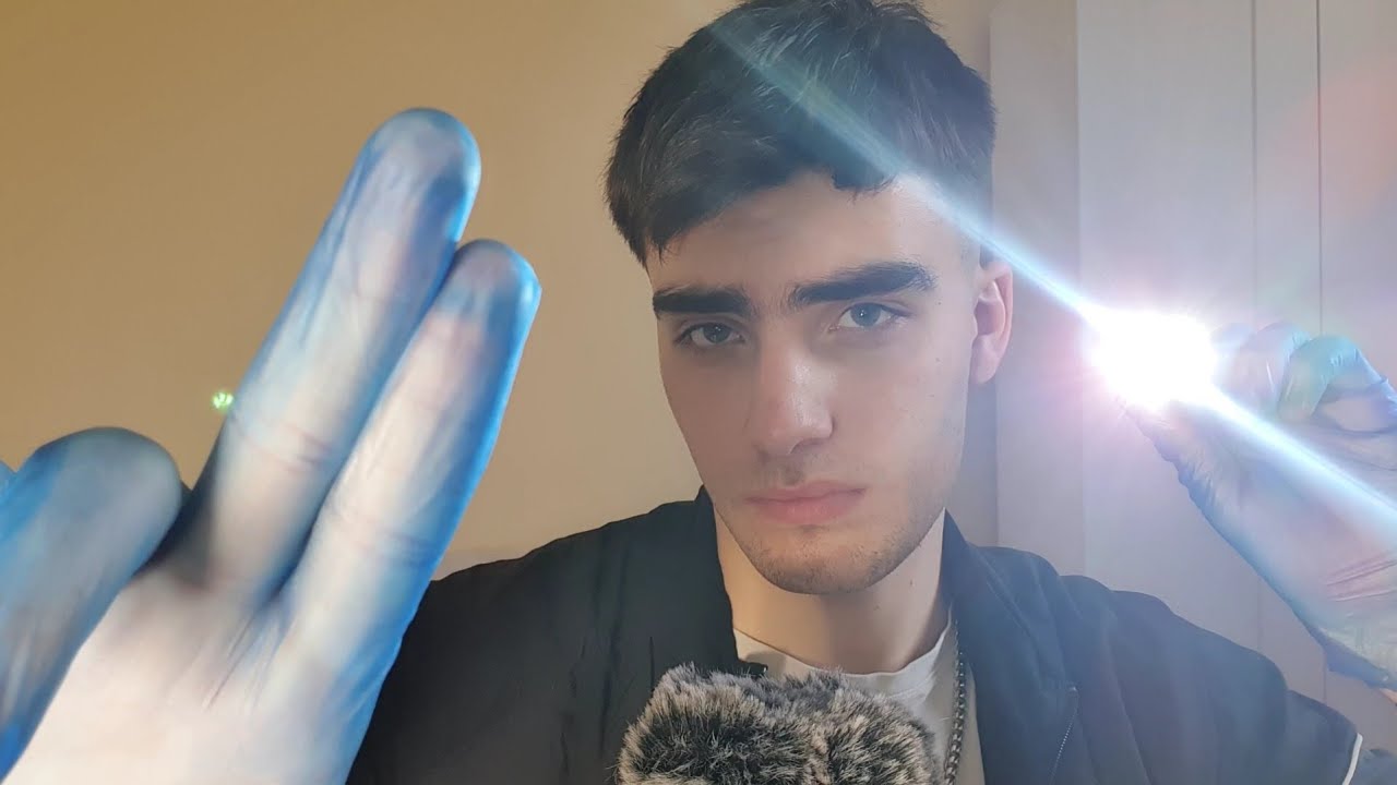 ASMR Examen de Nervios Craneales (Soft Spoken)