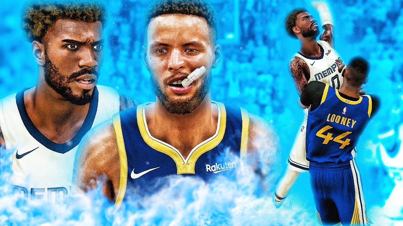STEPH CURRY GOLDEN STATE WARRIORS ARE SO ANNOYING! JUMPED OVER DRAYMOND! NBA 2K20 MyCAREER