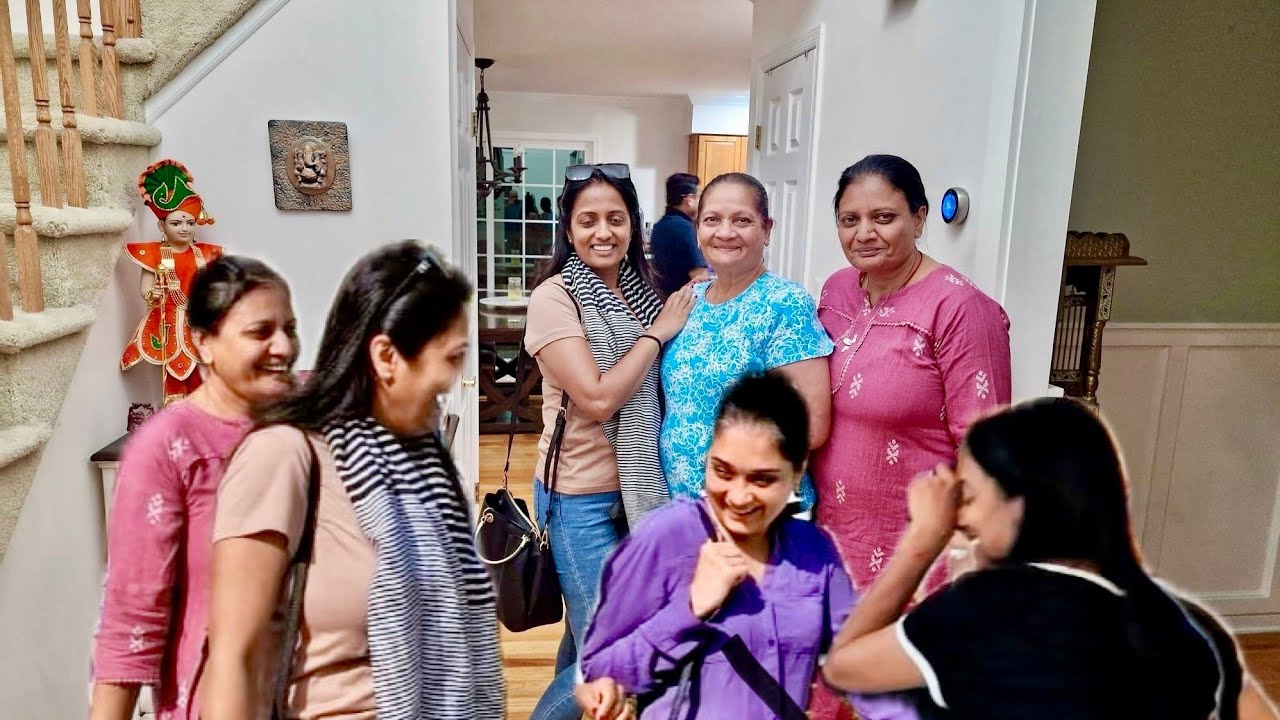 U.S.A મા રેખાબેન ને તો જોબ મલી ગઈ  અને રંજનબેન ના ઘેર ડિનર મા ગયા..