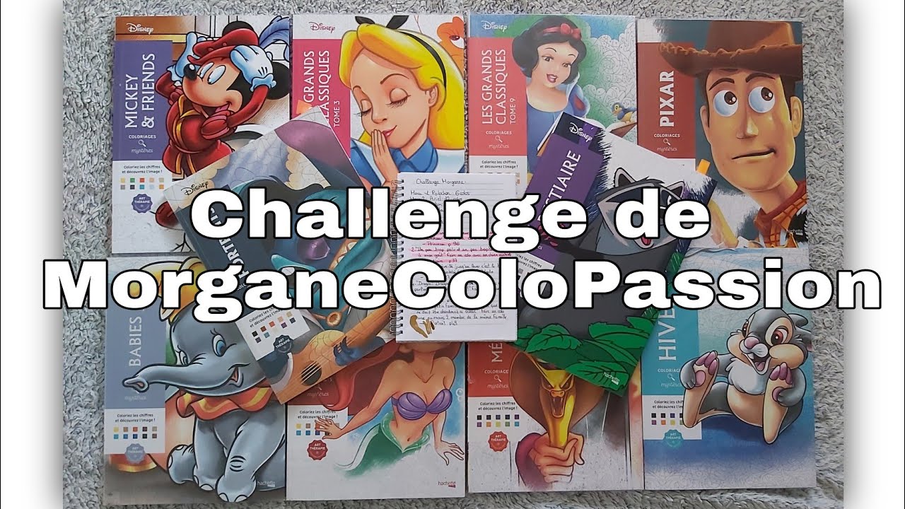 Je participe au challenge coloriage mystère de @morganecolopassion