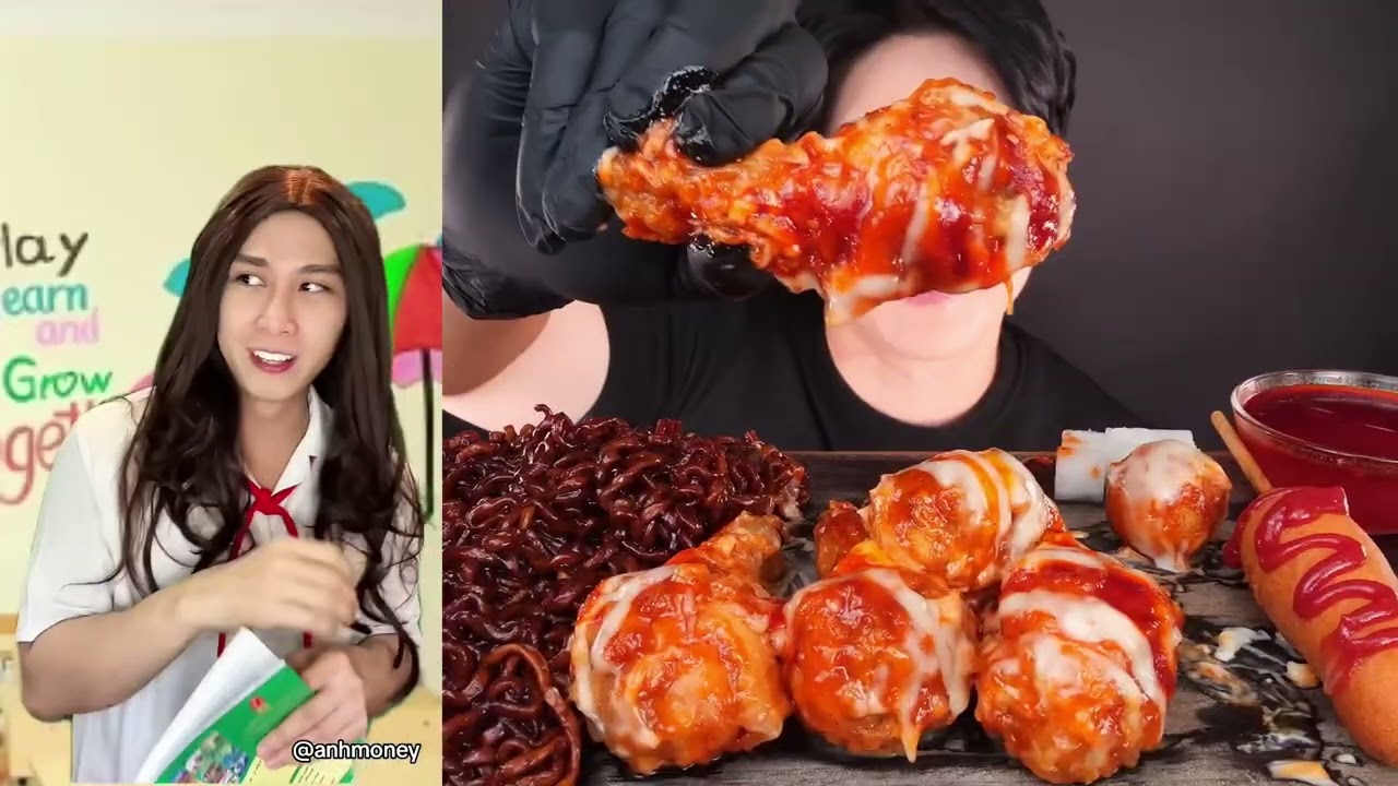 Video Ngắn (anhmoney) Và Mukbang (Chihun ASMR 치훈)