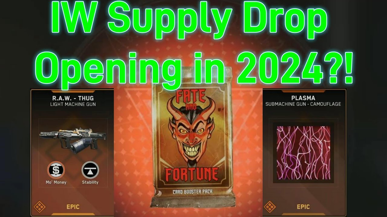 Huge Supply Drop Opening in Infinite Warfare in 2024 (and Zombie Crates)