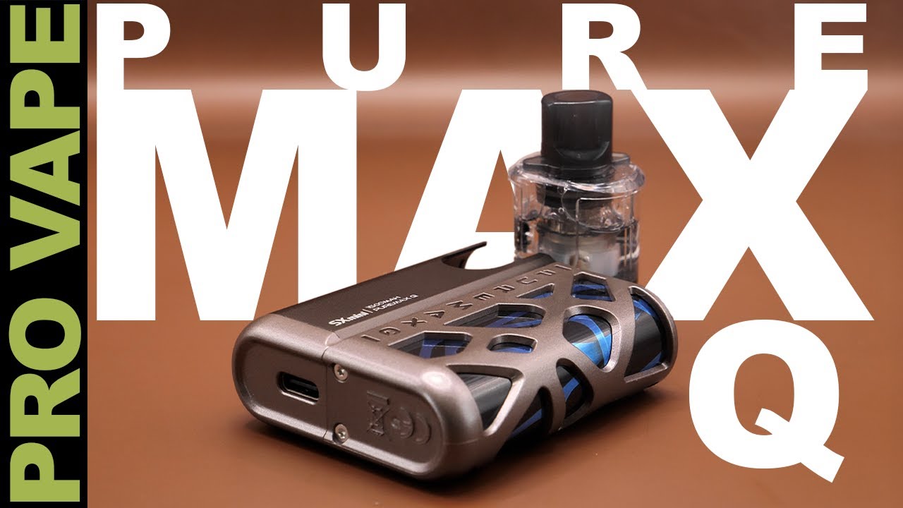 PUREMAX Q - CEL MAI COMPACT POD CU CONTROL DE TEMPERATURA.