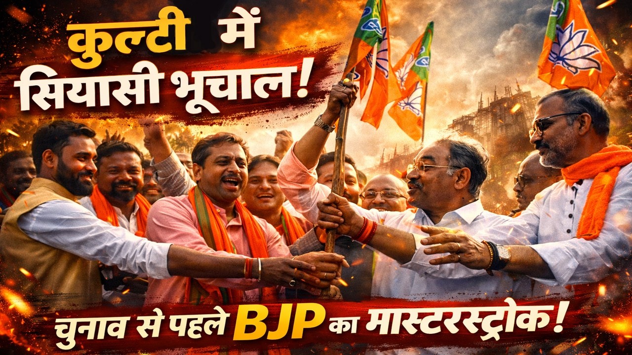 Political Shock in Kulti: Hundreds Quit TMC & Left to Join BJP Ahead of Bengal Polls