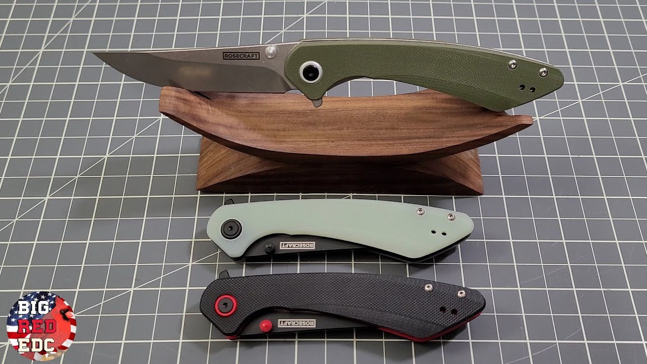 RoseCraft Blades Alenta : An Upswept Blade Design From Chase Snyder