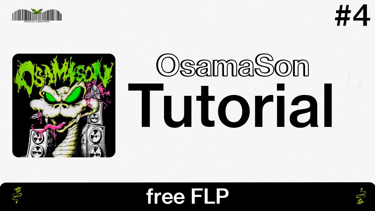 [FREE FLP] HOW TO Make OSAMASON TYPE BEAT FROM SCRATCH | FL STUDIO Tutorial