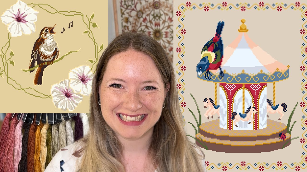Diana Bloom Flosstube #11: A Nightingale and a Curious Carousel.