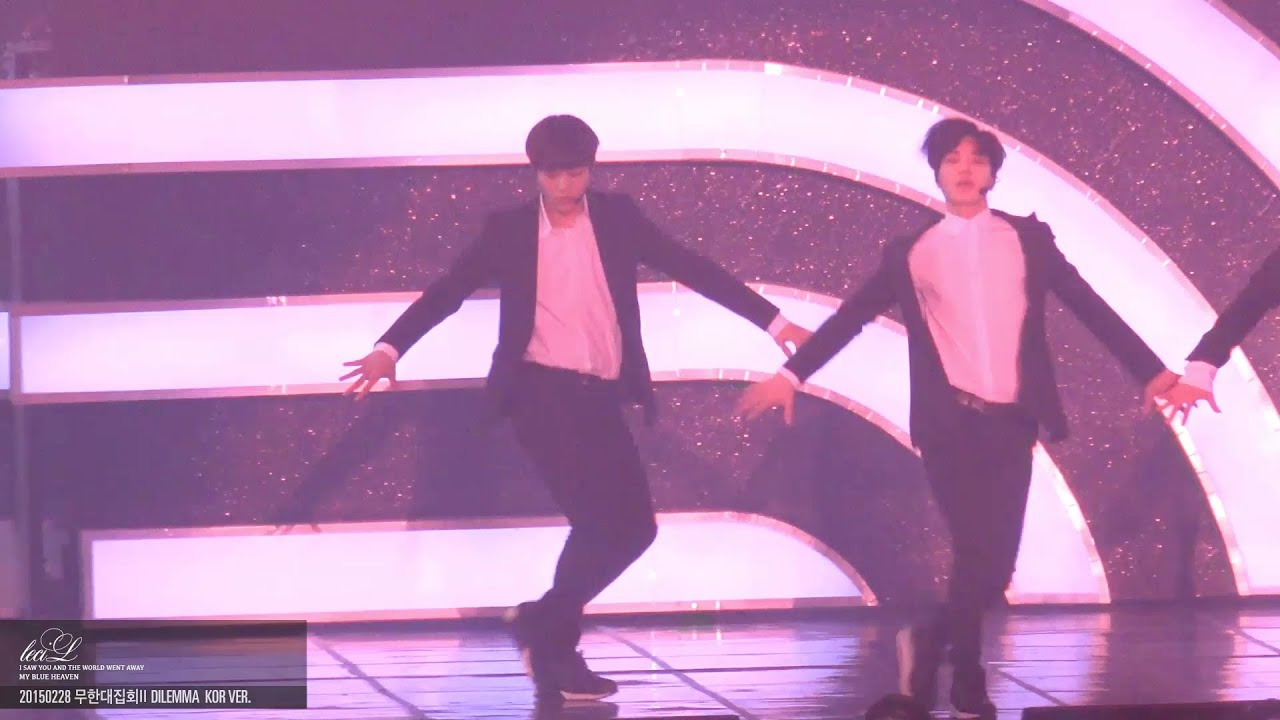 150228 무한대집회2 Dilemma 한국어 버전 명수 focus INFINITE L