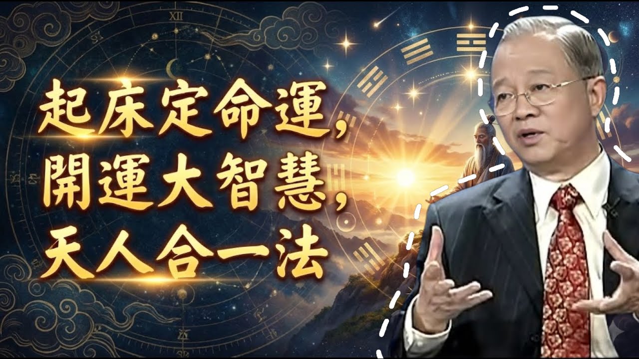 起床時間決定命運？這不是迷信，是天人合一的開運秘法！#曾仕強 #易經 #國學 #正能量 #開運 #改命 #早起 #十二時辰