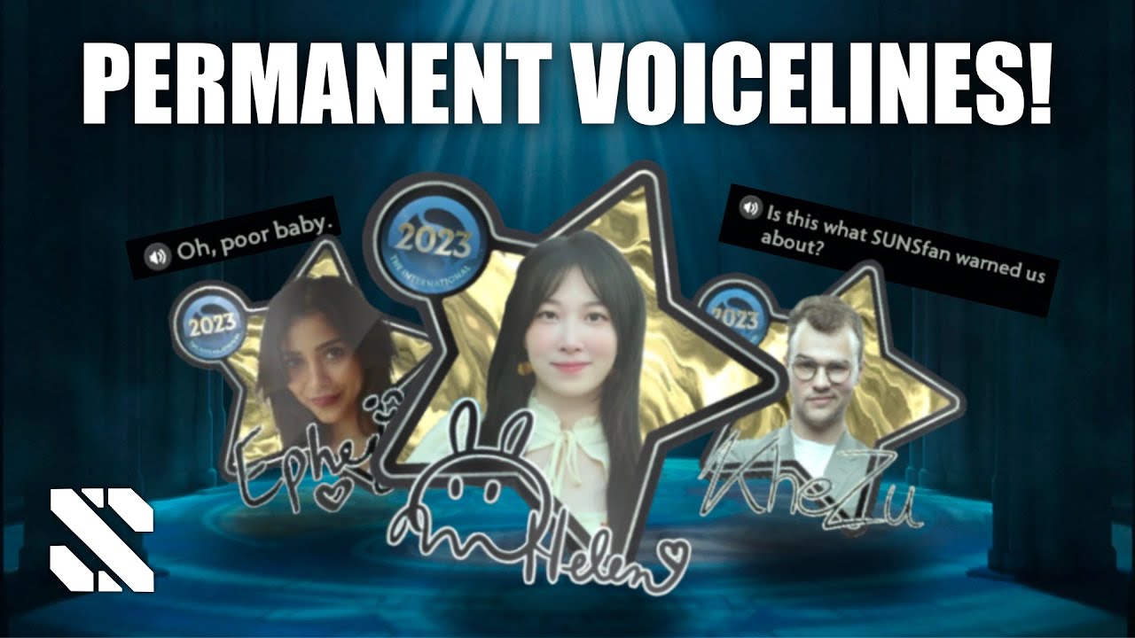 *NEW VOICELINES* TI 2023 English Talent Bundles Preview