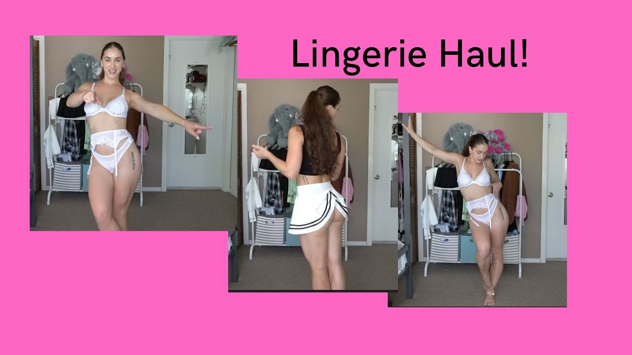 LINGERIE HAUL! SO CUTE!! AVIDLOVE & EKOUAER!