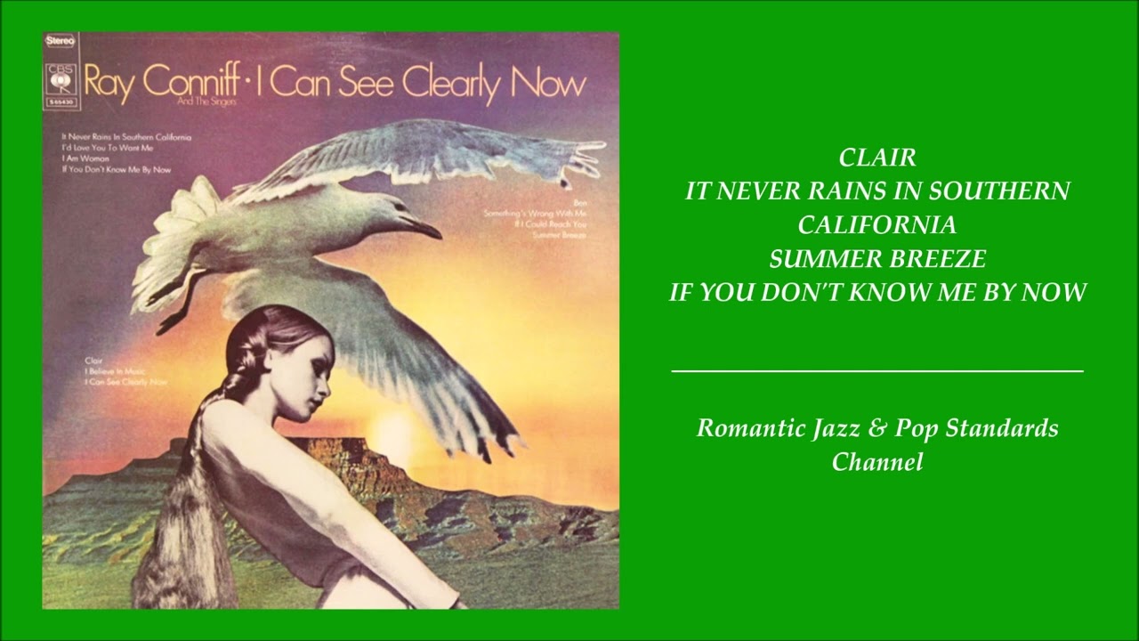 RAY CONNIFF & THE SINGERS ~ SONGS FROM I CAN SEE CLEARLY NOW ALBUM - 1973