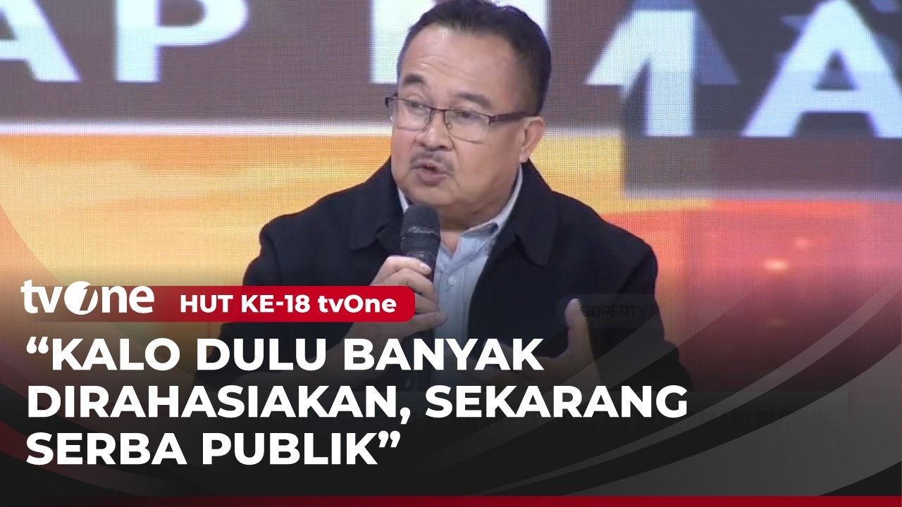 Berlomba-lomba Menjadi Hamba Algoritma, Prof. Rhenald: Adu Cepat Tapi Ngawur | HUT Ke-18 tvOne