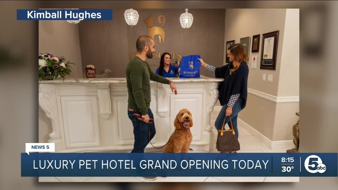 Couple opens Ohio's first K9 Resorts Luxury Pet Hotel in North Olmsted