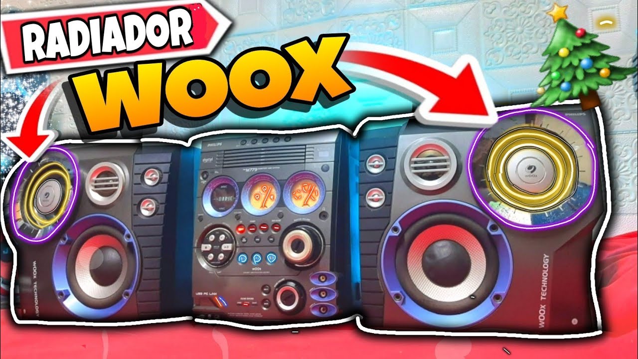 🚀ANALIZANDO Tecnología WOOX🔊 [ Phillips fwm779 + PRURBAS DE SONIDO]🔥 RADIADOR PASSIVO!!👌