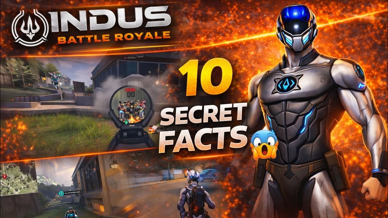 INDUS Battle Royale ke 10 Secret Facts 🤯 | Hidden Tricks & Gameplay Secrets #indusbattleroyale#raorx
