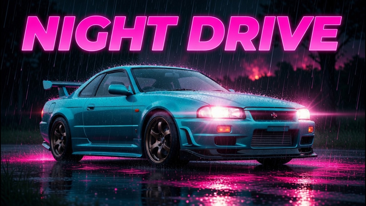 Night Drive Phonk Mix  – Rainy Night Car Music  Chill Drift Phonk