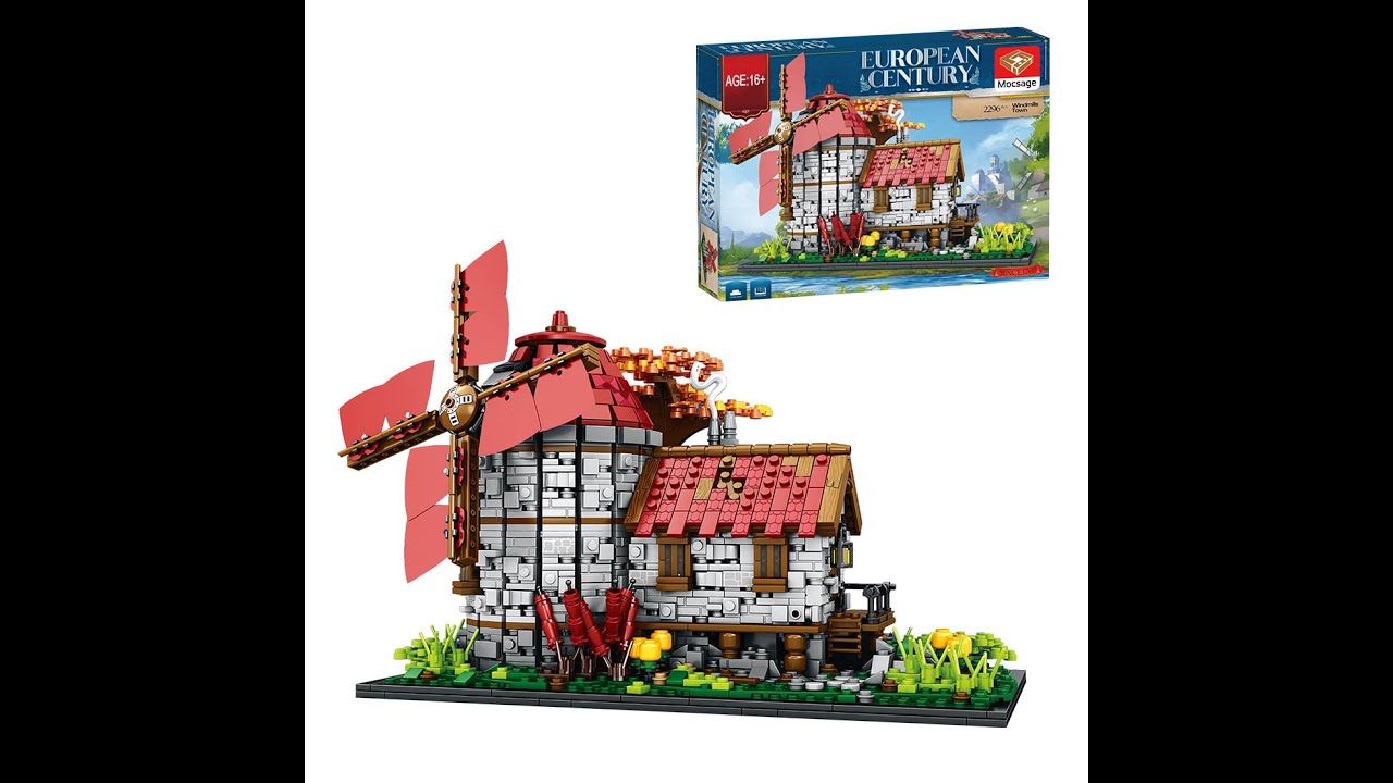 LesDiy/Mocsage Dutch Windmill speed building