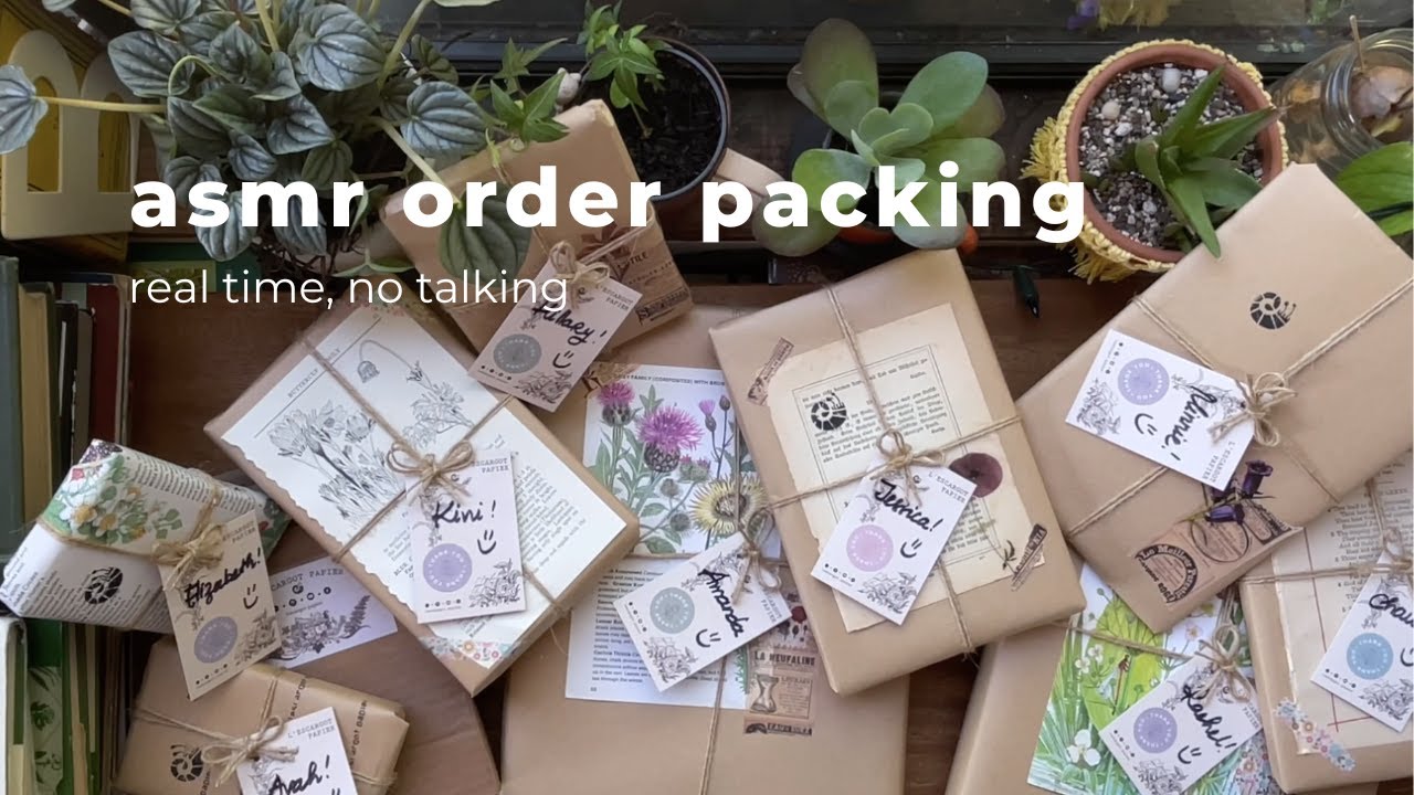 real time packaging orders | no talking, no mid roll ads
