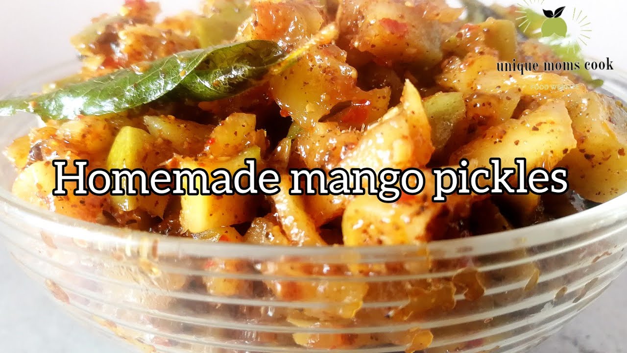 Traditional mango pickle recipe/Manga achar/Aam ka achaar/UNIQUE MOM'S COOK