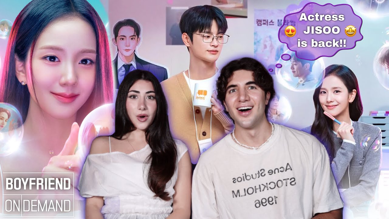 Actress JISOO is back!!🤩 &ldquo;BOYFRIEND ON DEMAND&rdquo; Ep.1 K-DRAMA REACTION / REVIEW!! 