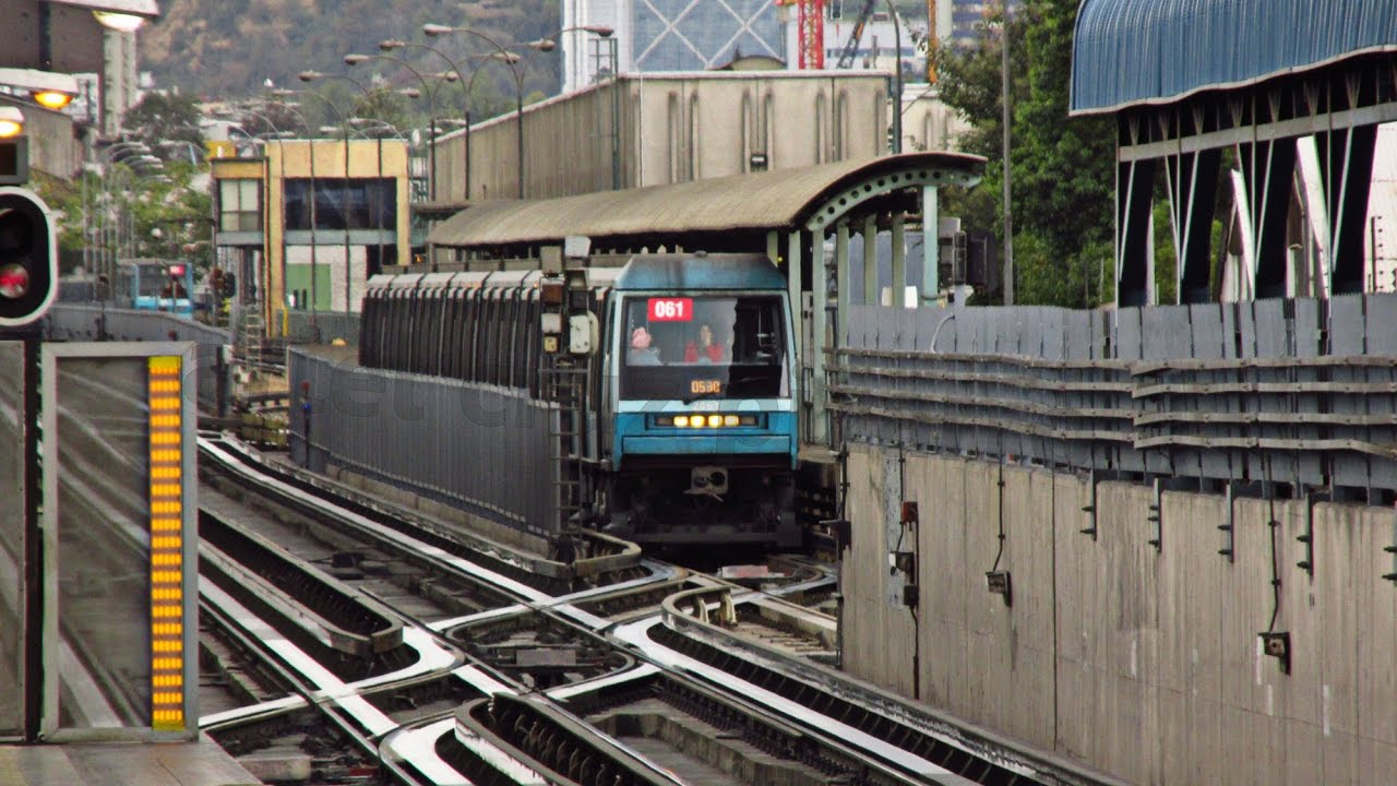 Metro de Santiago | Inyección tren vacío en Ñuble L5 / NS93 N2061
