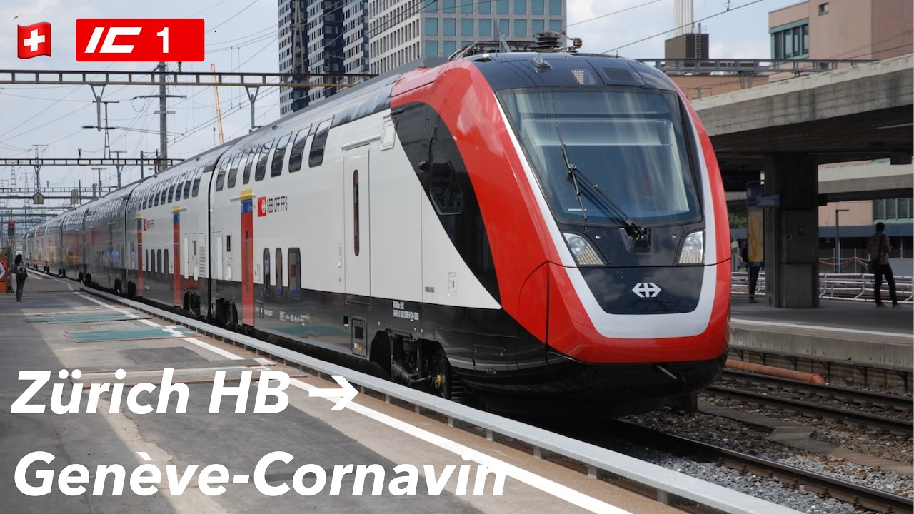 🇨🇭 The Twindexx Swiss Express — is SBB's flagship train really that bad? | Zurich to Geneva