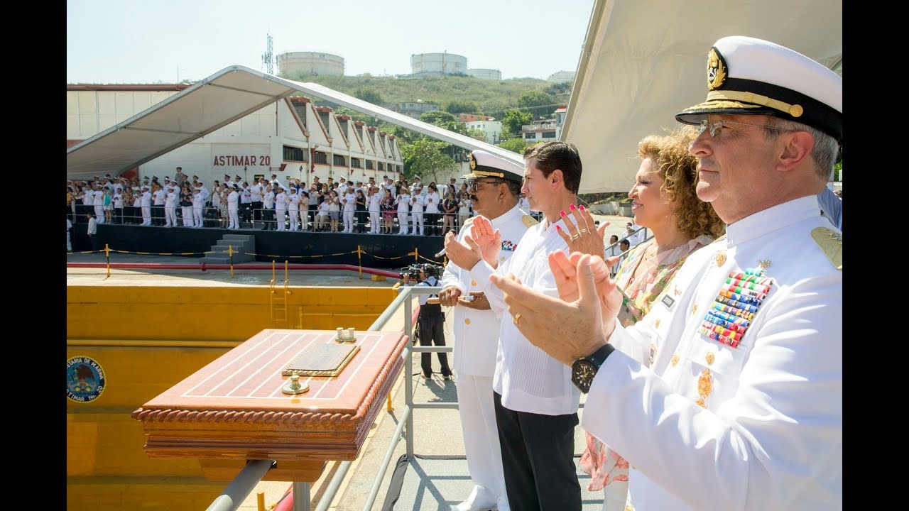 Ceremonia Botadura del Buque ARM "Reformador" Pola-101