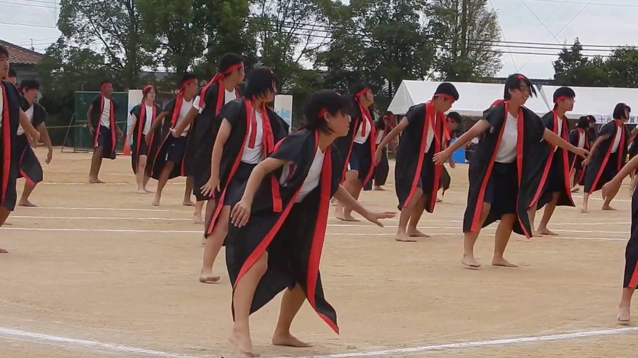 「よさこいソーラン」中学校体育大会2016