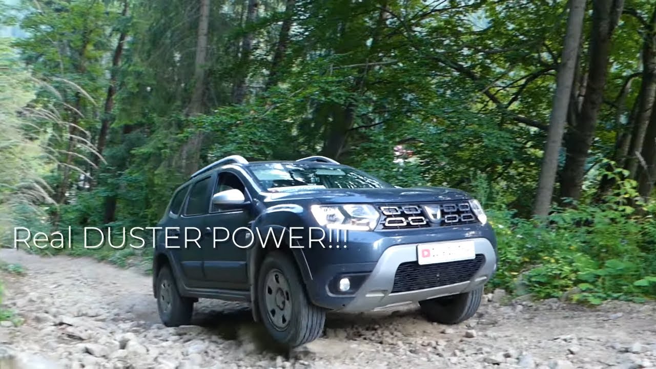 Duster 2019 Extreme Offroad Hill with Large Rocks