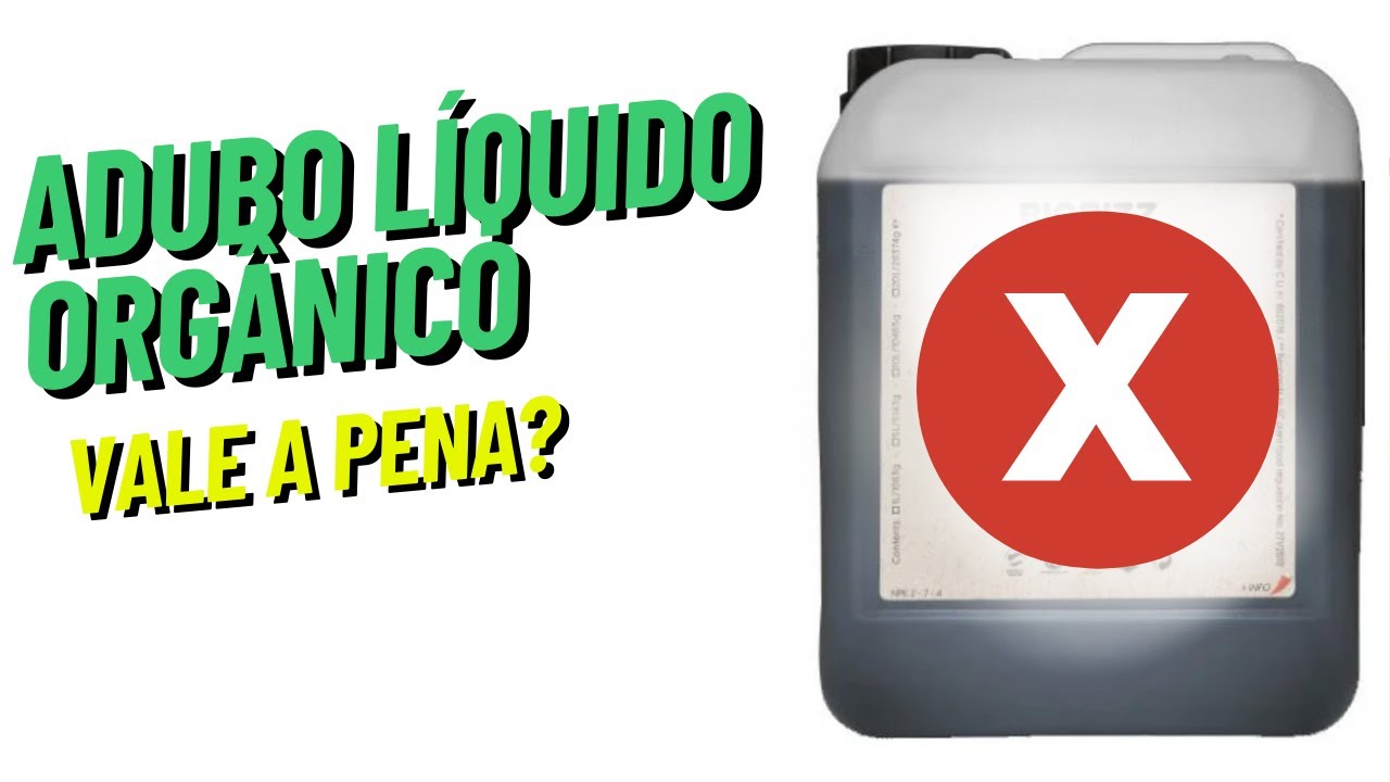 Adubo Líquido orgânico - Vale a pena utilizar?