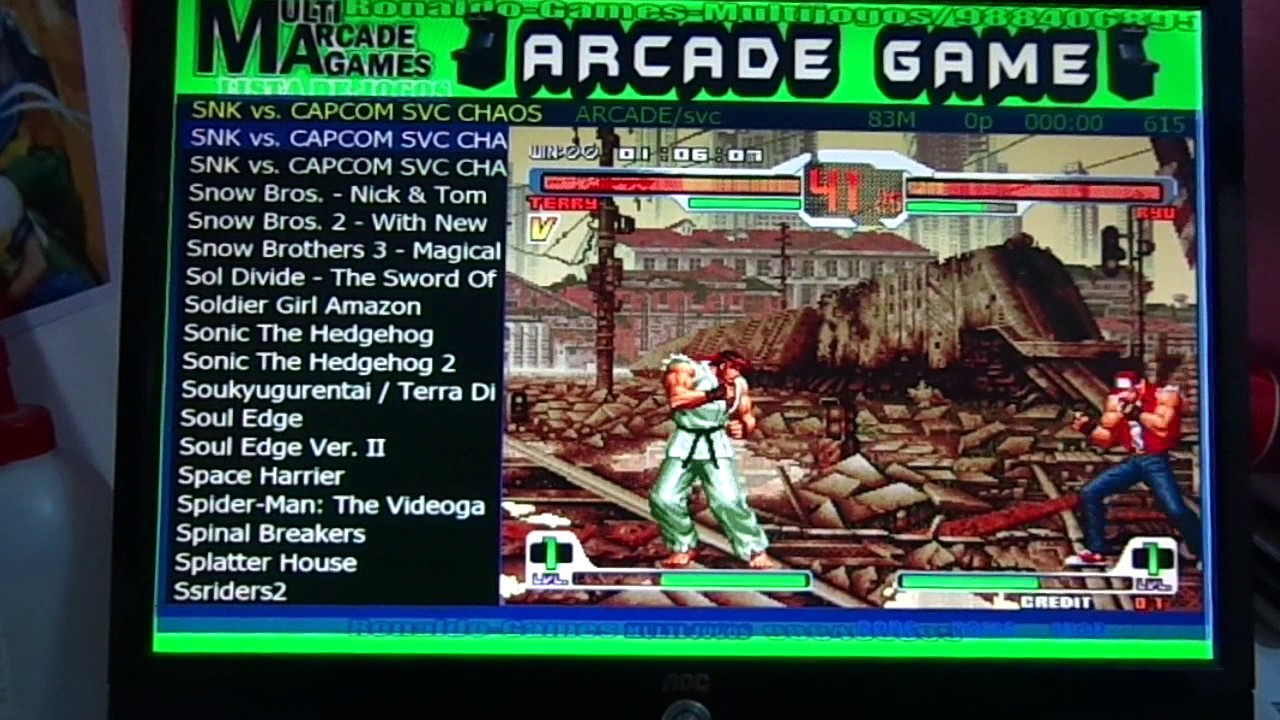 Multijogos no arcade com pc e dowload na descrição do video