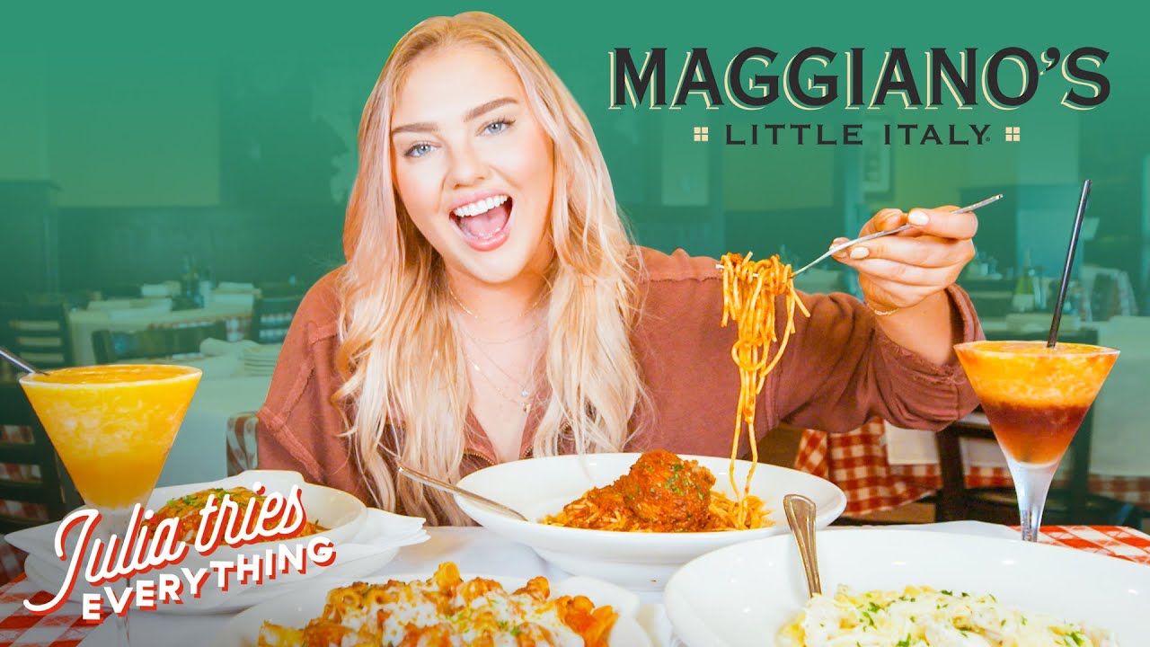Пробуем 31 самое популярное блюдо из меню Maggiano's | Delish