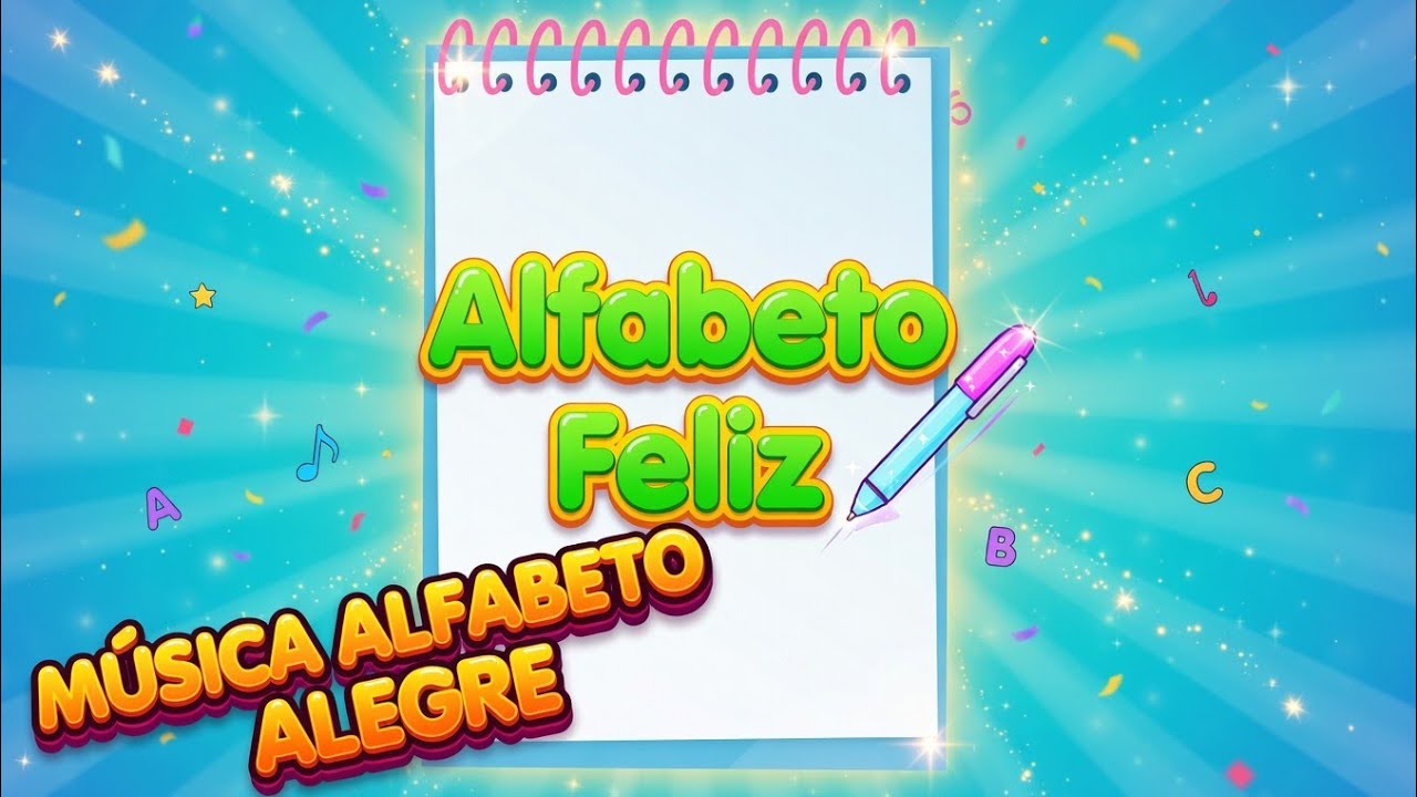 Música Alfabeto Alegre. Venha se Divertir com o Nome das Coisas.