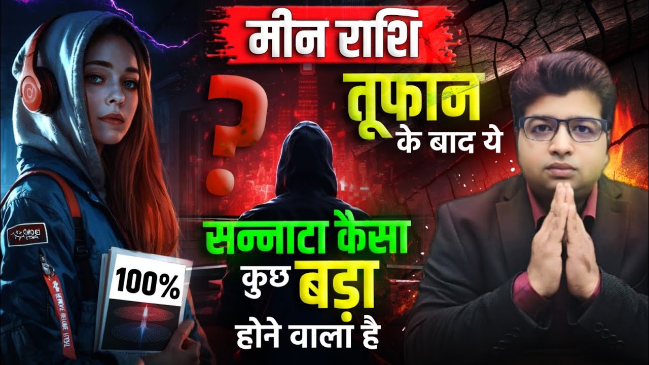 मीन राशि तूफान के बाद यह सन्नाटा कैसा कुछ बड़ा होने वाला है