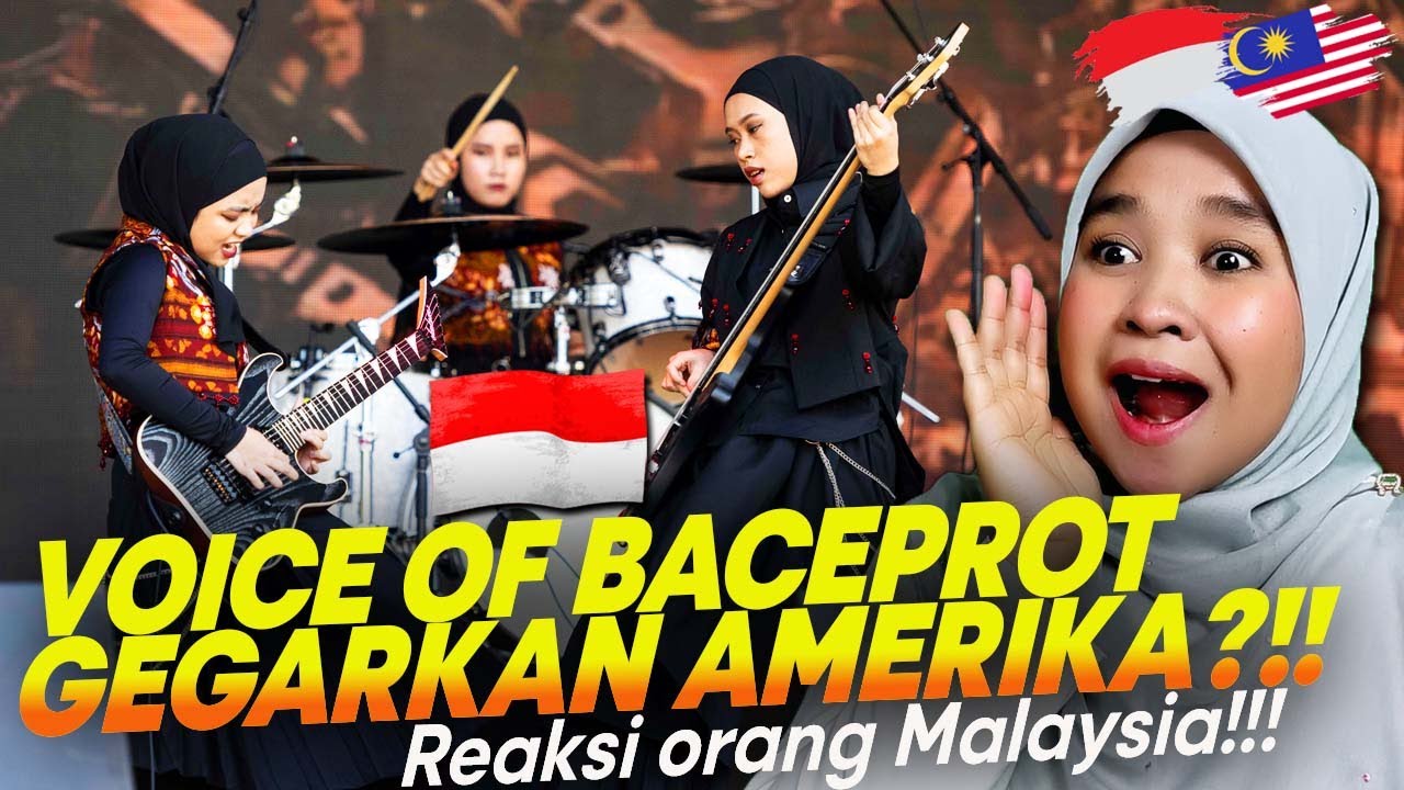 🇮🇩 MANTAP HABIS!!😱😍(VOB) VOICE OF BACEPROT LIVE IN L.A AMERIKA SYARIKAT! HEAD IN THE CLOUDS 🇲🇾 REACT