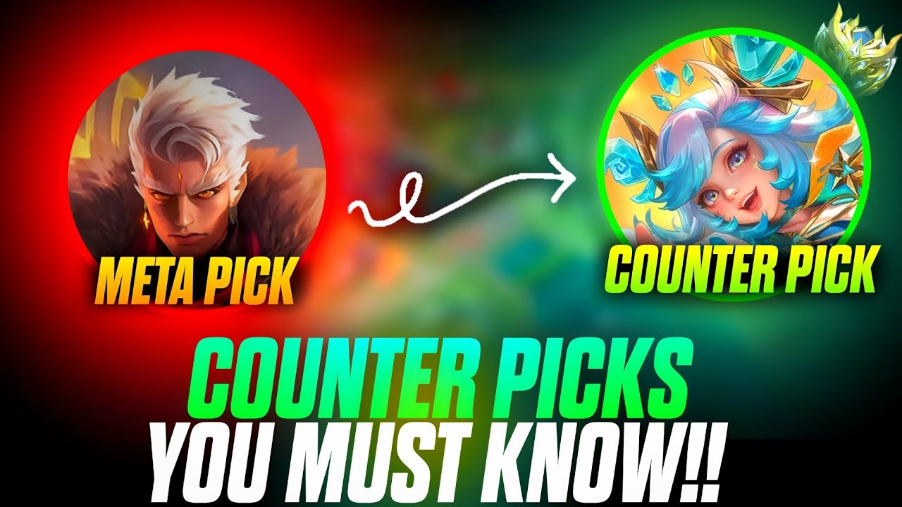 (हिंदी) Counter Picks You Must Know In Mobile Legends | Moba Legends | Mlbb