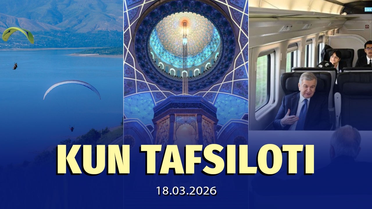 Islom sivilizatsiyasi markazining ochilishi va Toshkentda yashirilgan jinoyatlar – mahalliy dayjest