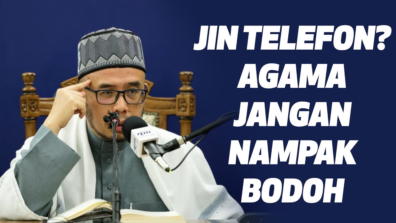 Prof Dr MAZA - Jin Telefon? Agama Jangan Nampak Bodoh